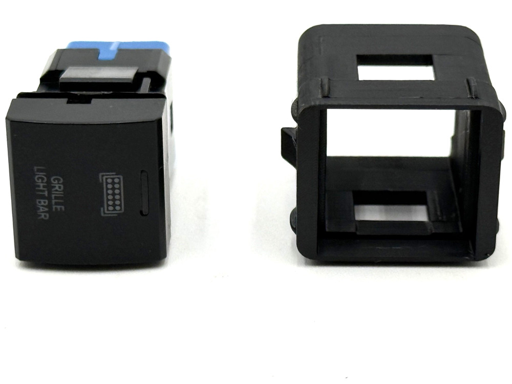 Tundra/Sequoia Square Switch Adapter – OEM Push Button Mount for Aux Switch