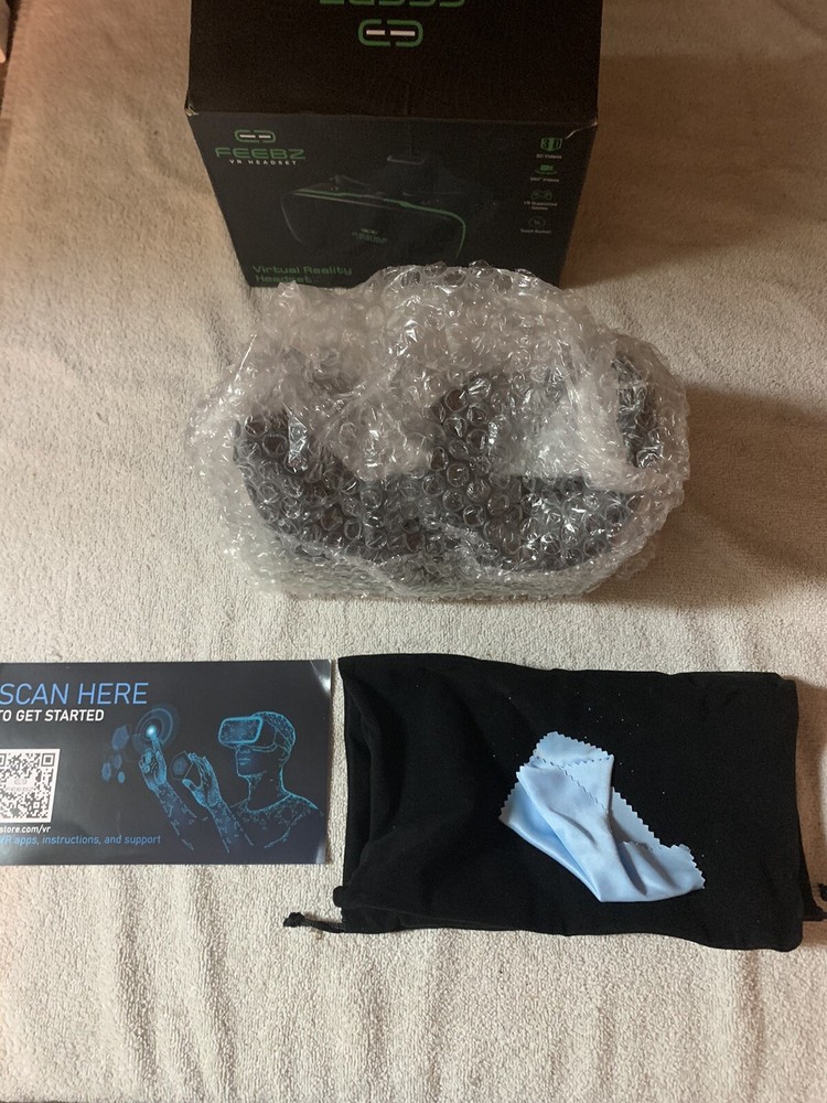 VR Headset for iPhone & Android - for | Includes BT Remote Controller + Built...