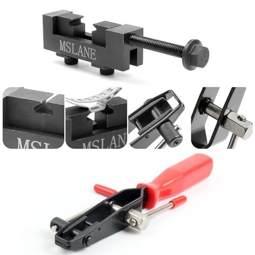 CV Axle Boot Clamp Tools Set - Universal Pliers + Joint Ear Banding Tool 18PCS