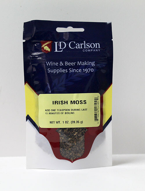 Irish Moss- 1 oz for Home Brew Beer Making