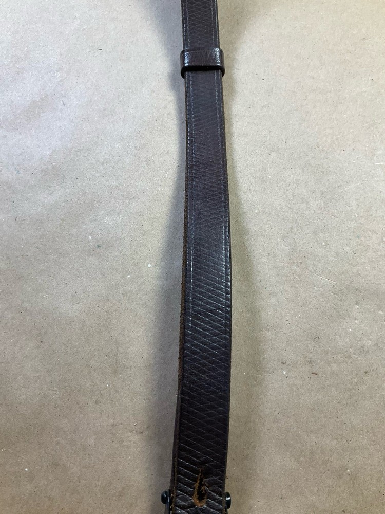 German K98 Leather Sling - Reproduction