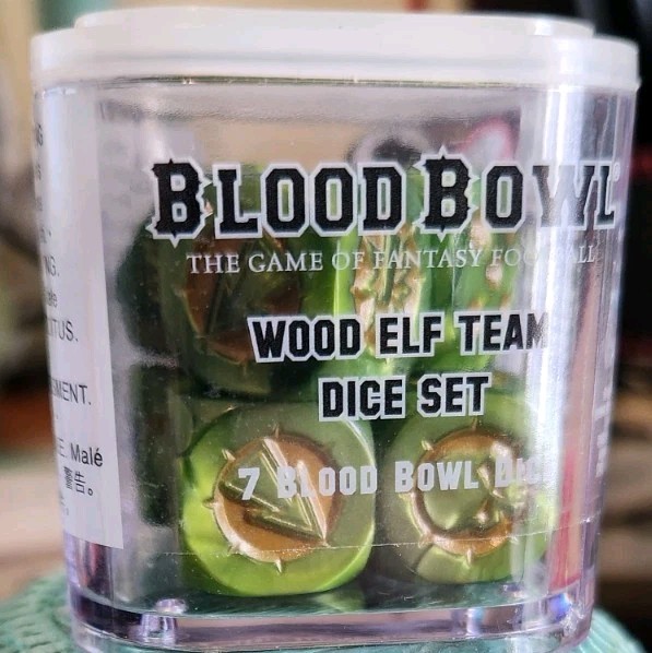 Blood Bowl Dice Wood Elf
