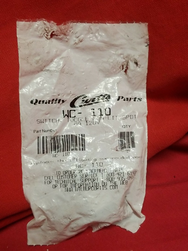 NOS WILBUR CURTIS MAIN POWER SWITCH WC-110