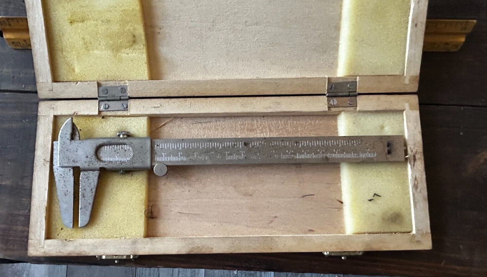 Vintage Central Forge 6" Caliper 1-150MM with Case