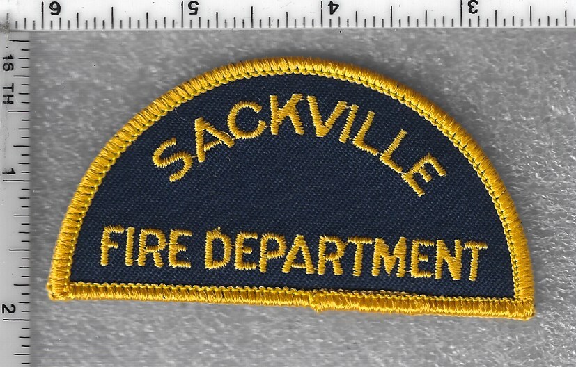 Sackville Fire Department (New Brunswick, Canada) Shoulder Patch