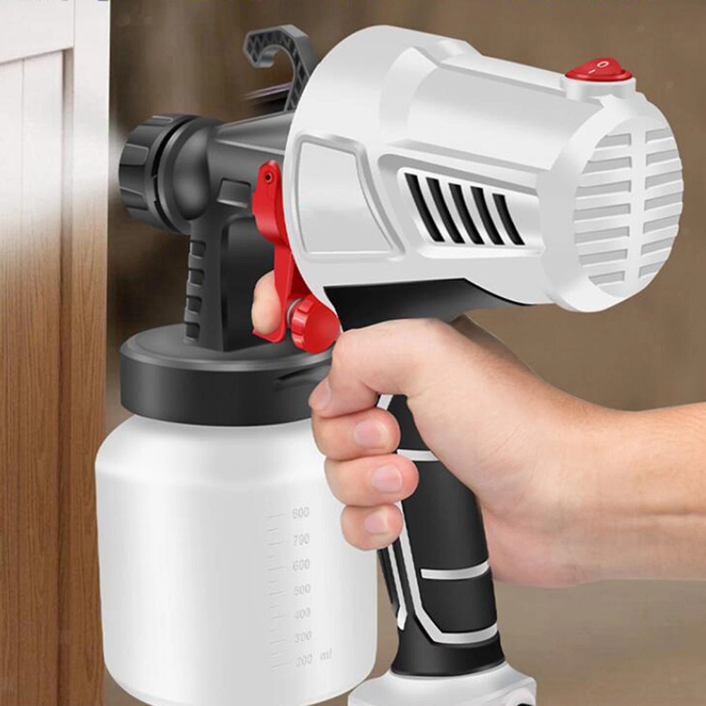 Electric Container 800ml Paint Sprayer Attachment Plastic