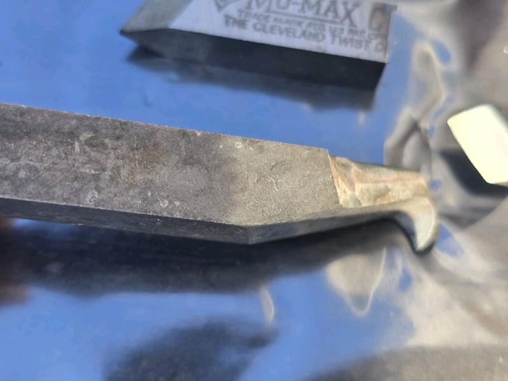 Lathe Cutting Bits Lot Of 5 Mixed RexAA, Mo-max. Etc.