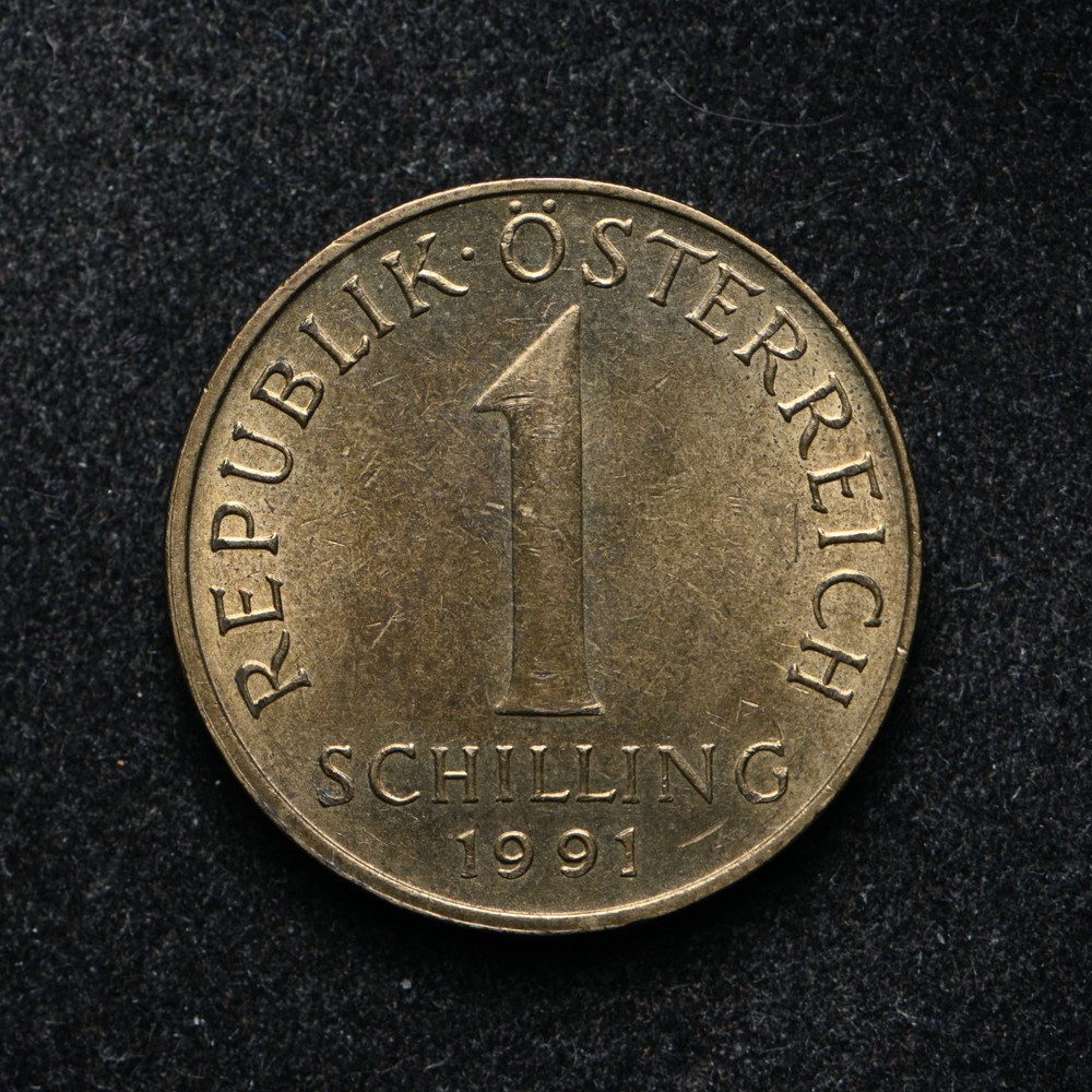 1991 Austria 1 Schilling (ab3458)