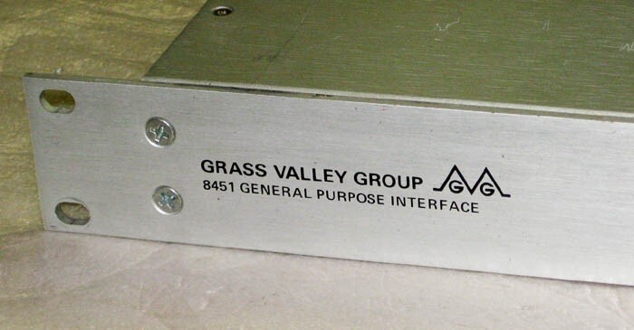 GVG Grass Valley 8541B General Purpose Interface Unit