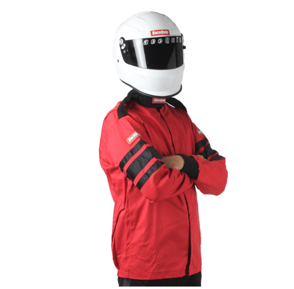 RaceQuip Single Layer Fire Suit Jacket Red - Large