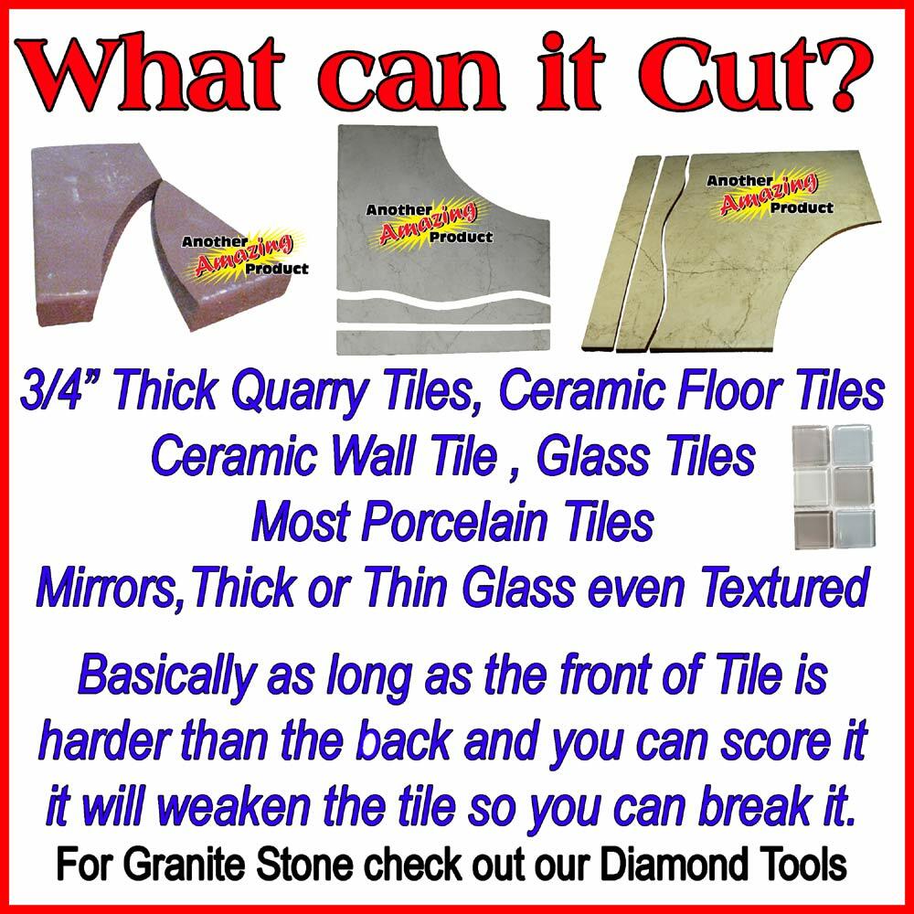 Left Handed Tile Cutter Tool Kit Cut Tile With No Tile Saw Blade Tile Drill Bits