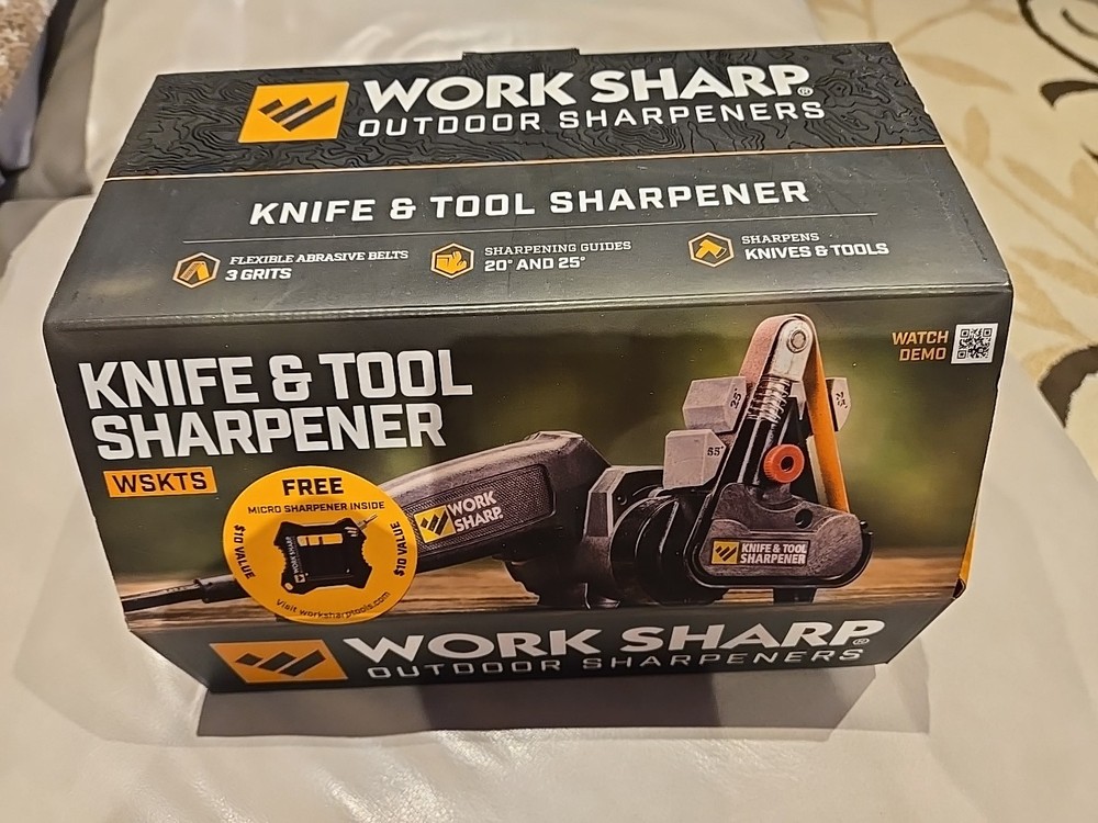 NIB Work Sharp WSKTS Knife and Tool Sharpener