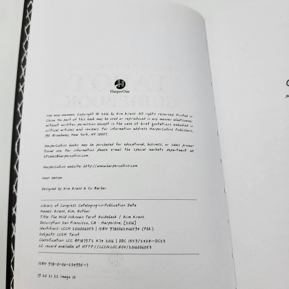 The Wild Unknown Tarot Card Deck Complete With Instructions
