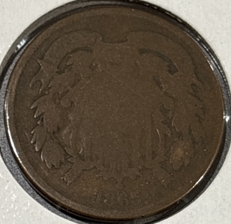1864 2 Two Cent
