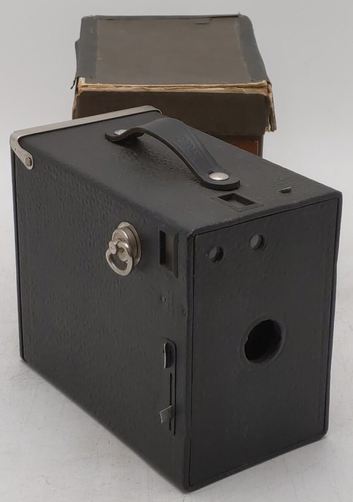 Ansco No. 2A Vintage Goodwin Box Camera EX/Box