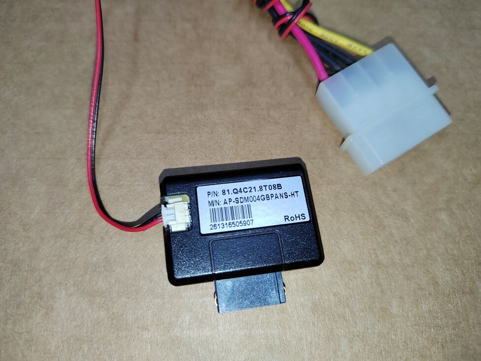For Apacer 4GB SDM DOM Disk, Solid State Disk SATA 4G Wide Temperate Cable