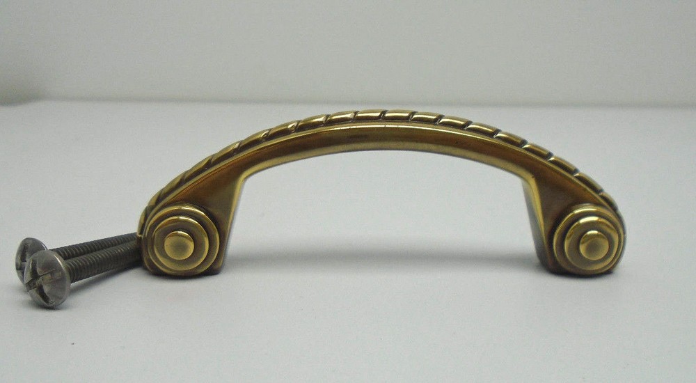 Hickory Hardware Annapolis Pull Antique Brass P114 630K