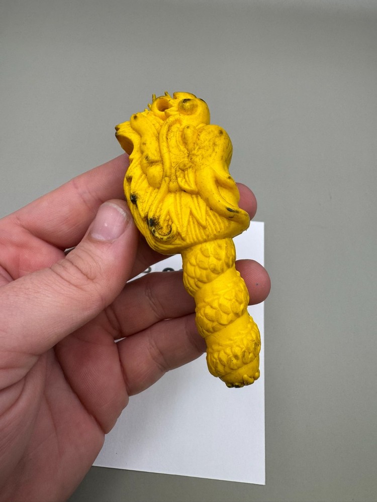 Vintage PB Dragon Barrel Plug-Yellow