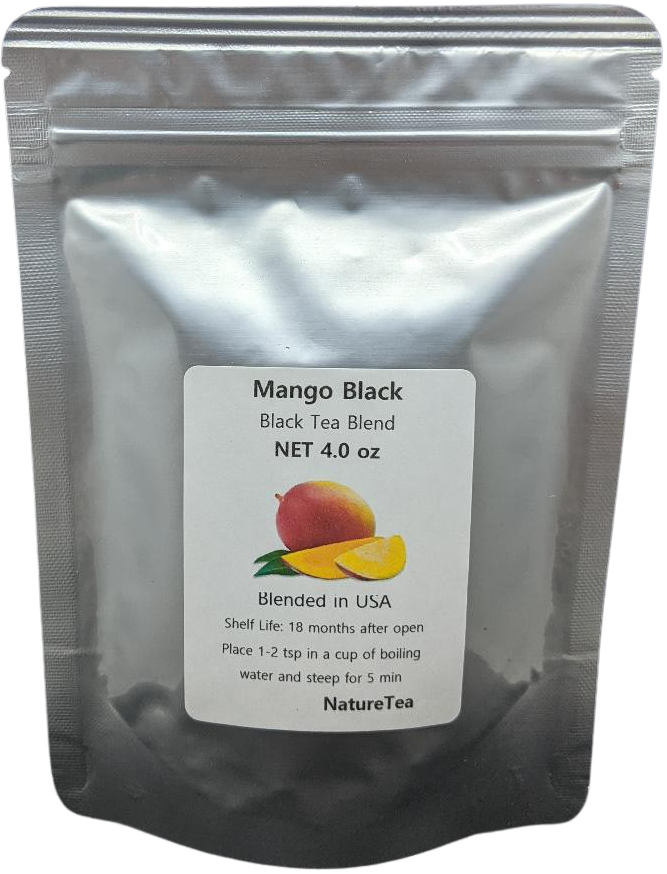 Mango Black Tea - Loose Leaf Black Tea Blend By Nature Tea