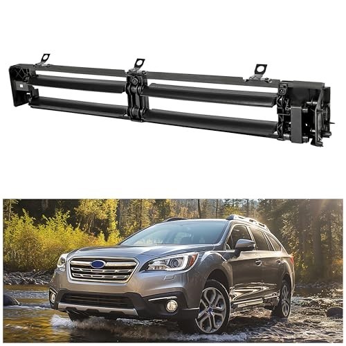 HECASA Active Grille Shutter Compatible with 2015-2017 Subaru Legacy Outback Rep