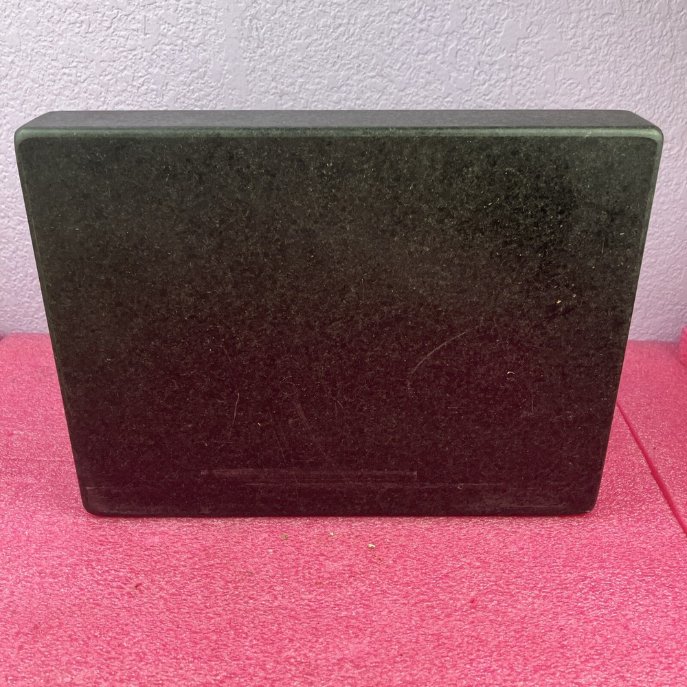 Brown Sharpe Black Granite Angle / Step Block - 12” x 9” x 6”