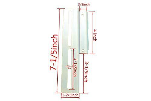 #711 Bolt-On to Hook-On Bed Frame Conversion Brackets with Hardware Hook Plate