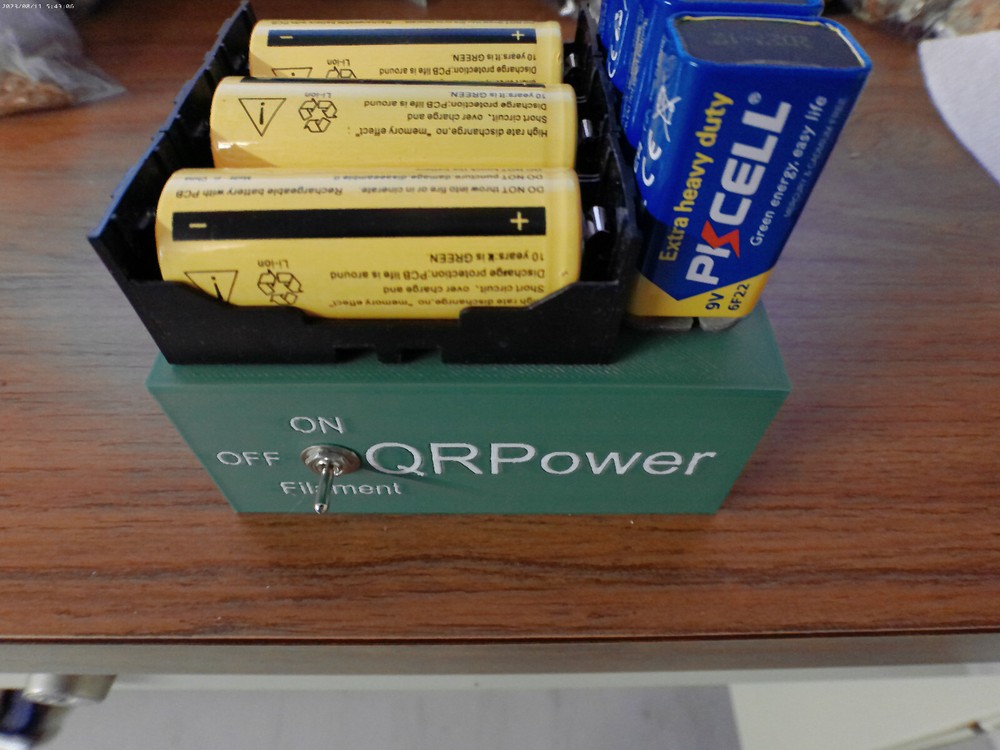 SCHEMATIC ONLY Multi-Voltage QRP Transmitter/Regen Receiver Power Supply