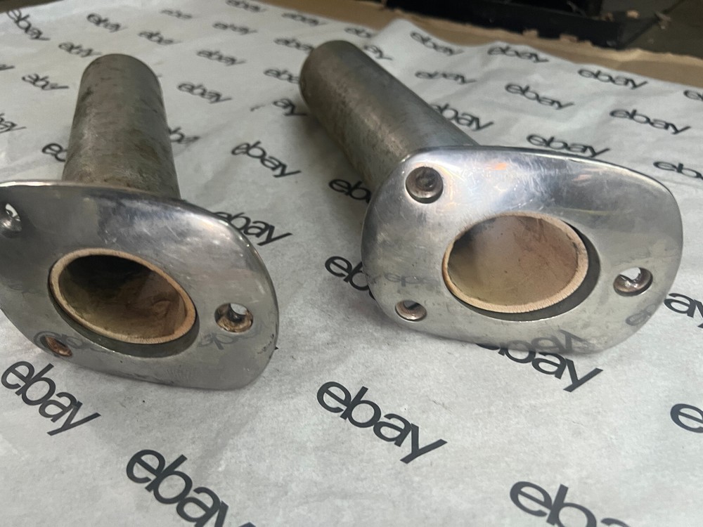 Marine Boat Rod Holders (PAIR) Angled Flash Mount