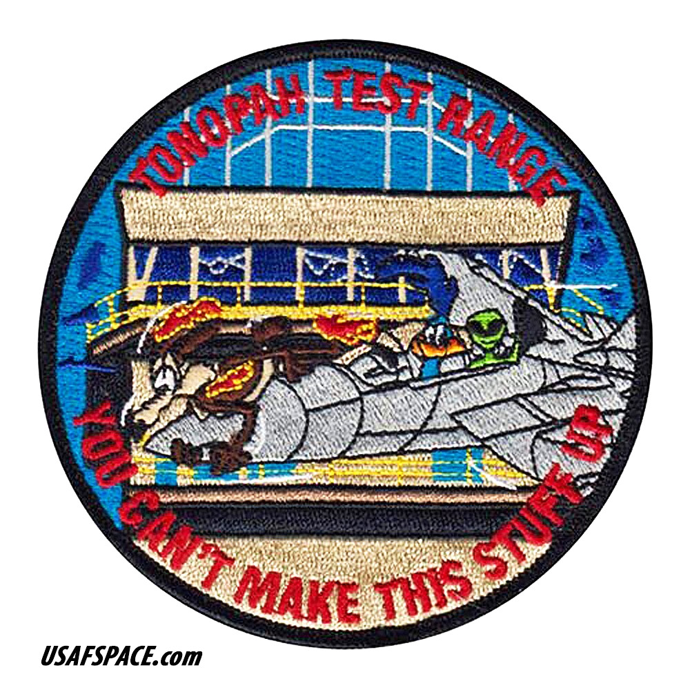 USAF TONOPAH TEST RANGE TTR -YOU CAN'T MAKE THIS STUFF UP- 2025-B61-12-VEL PATCH