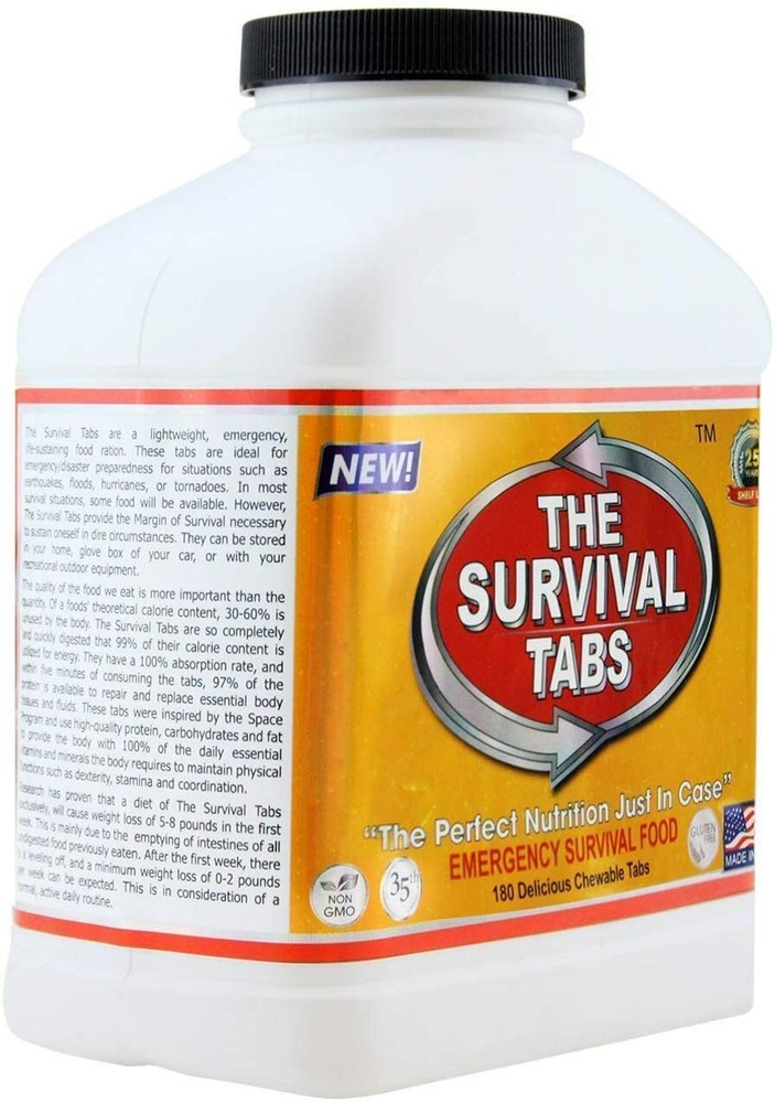 60 days of emergency survival rations