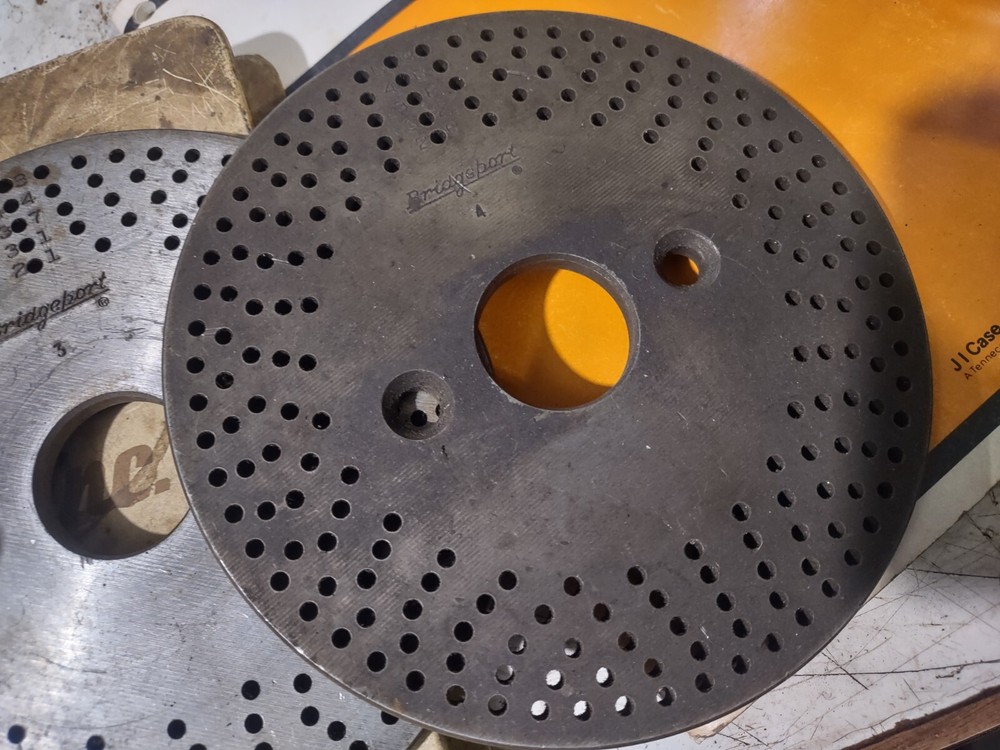Bridgeport INDEXING PLATE DIVIDING HEAD