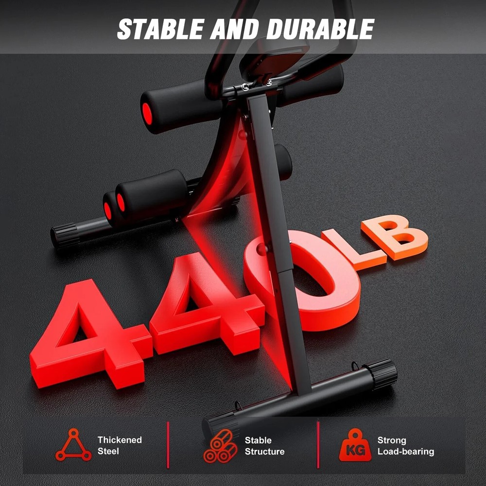 FOLDABLE VERSATILE AB & FULL BODY WORKOUT MACHINE - NEW & SHIPS FREE!