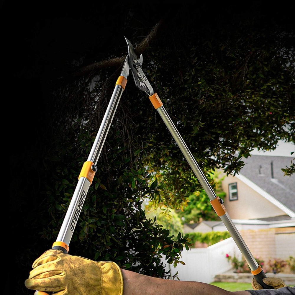 27-40" Adjustable Gear-Bypass Limb & Branch Lopper with Extendable Handle