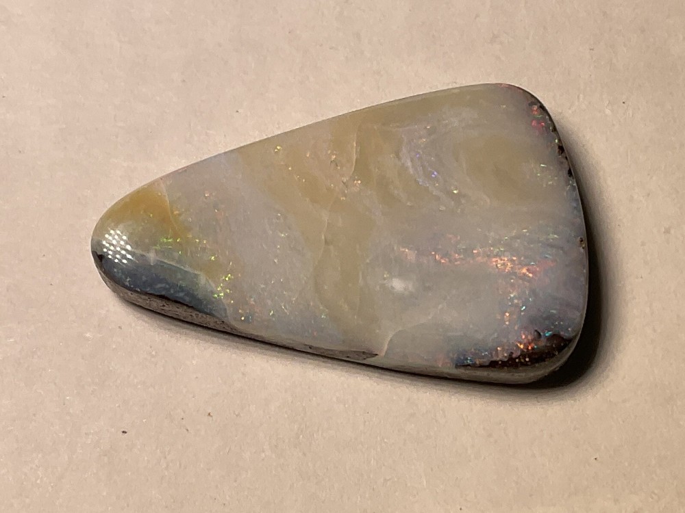 All Natural Solid Australian Boulder Opal, 21 carats, double sided