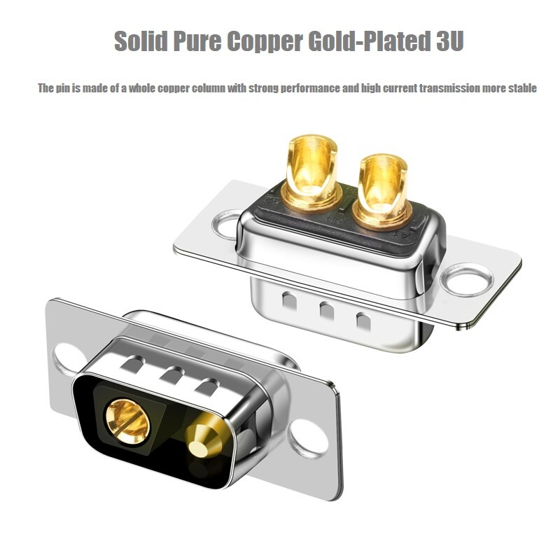 2W 2-core plug 2P high current 2-pin 2V2power connector DB2-core lithium battery