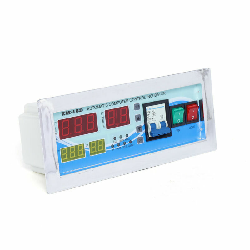Automatic Digital Incubator Temperature Humidity Controller XM-18D Thermostat