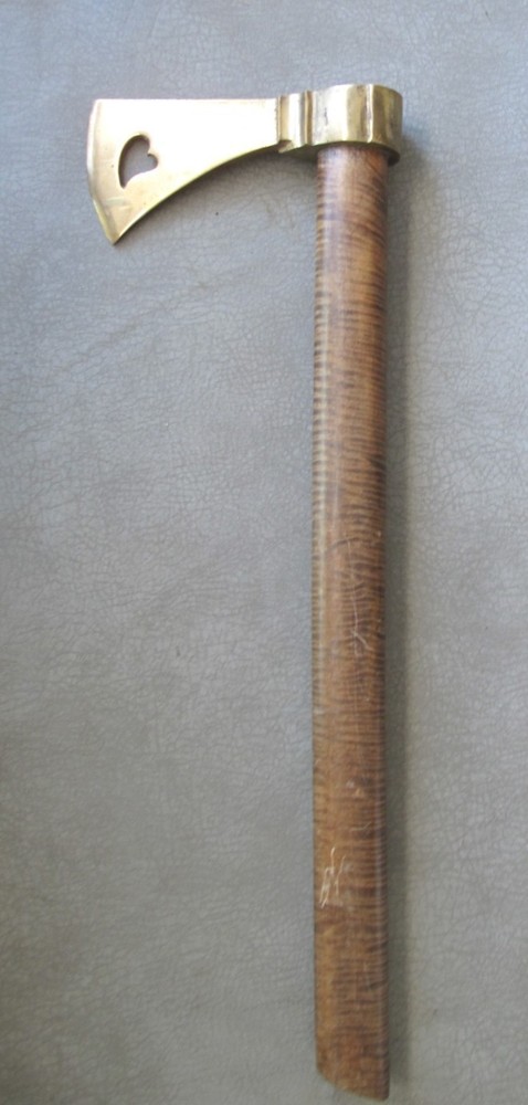 Custom-Made Fighting Tomahawk w/Scrimshaw.