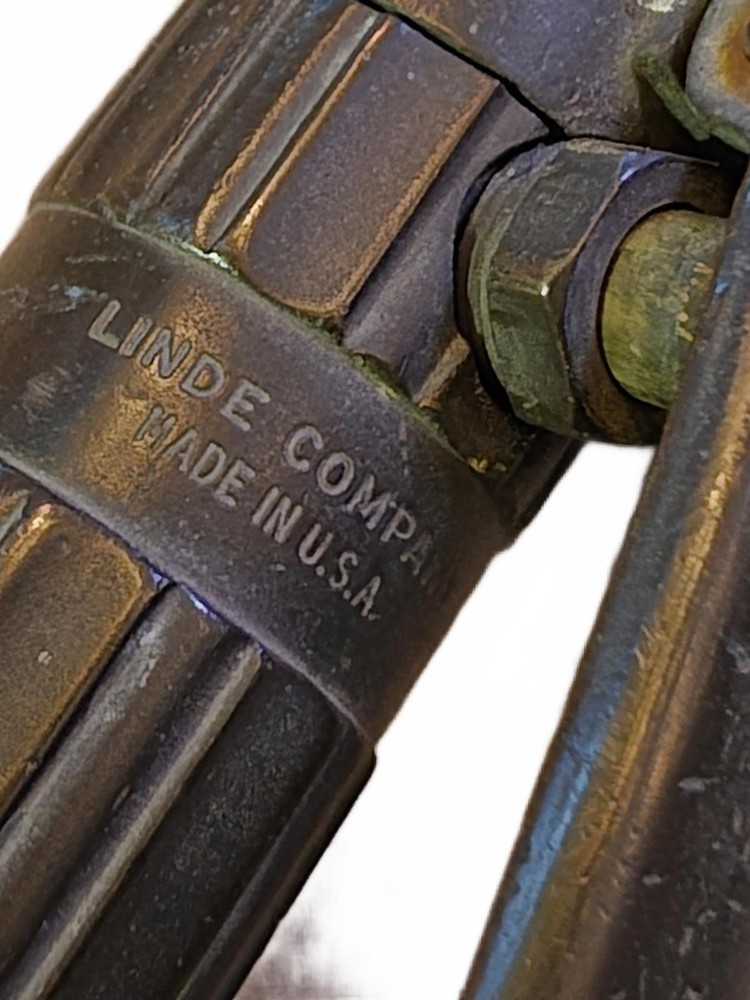 Vtg Purox Solid Brass Welding Torch Type E