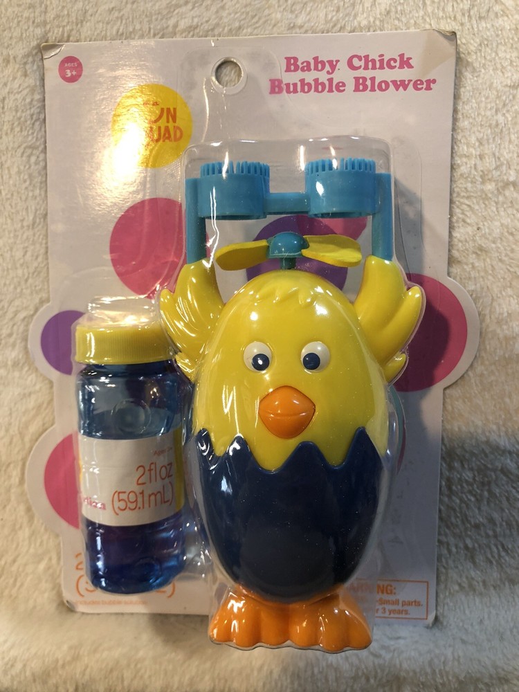 Sun Squad Baby Chick Bubble Blower