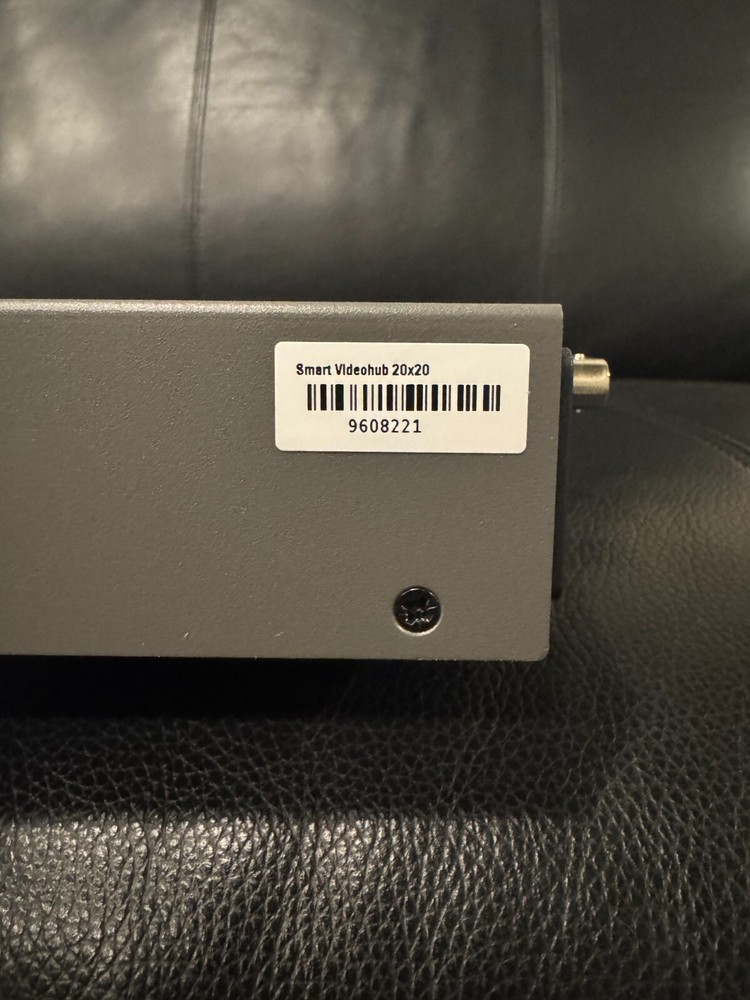 BlackMagic Smart Video Hub 20x20 6G