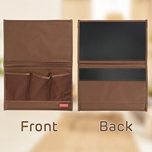 Bedside Storage Organizer Couch Remote Control Caddy Bed Table Holder Pockets
