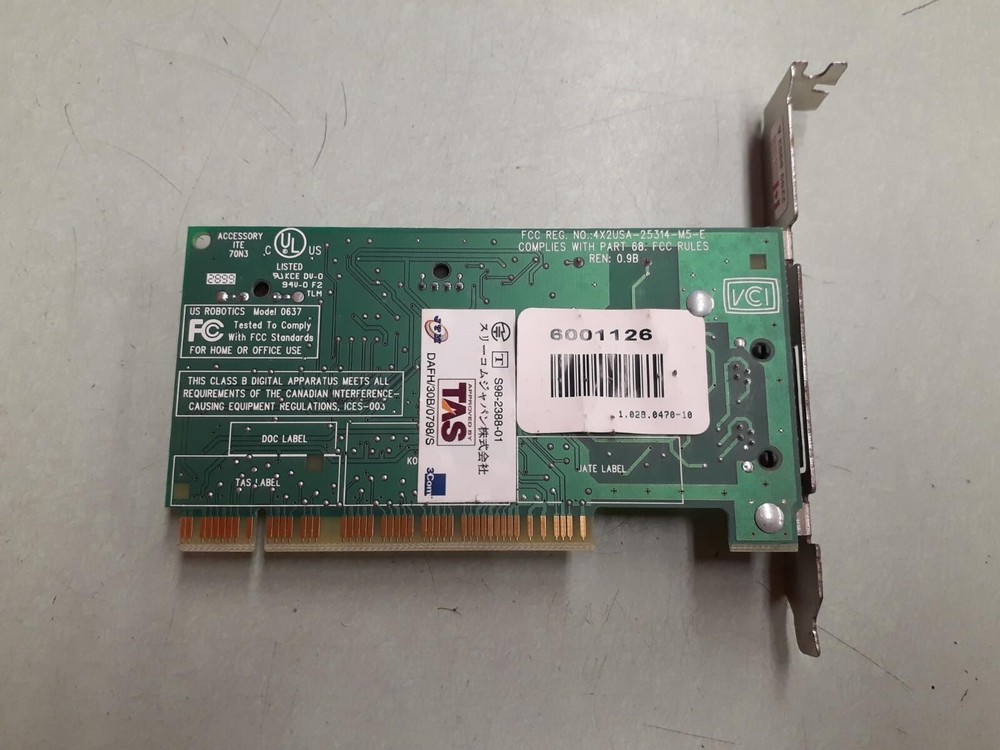 3Com 3CP2974A GTY PCI Modem