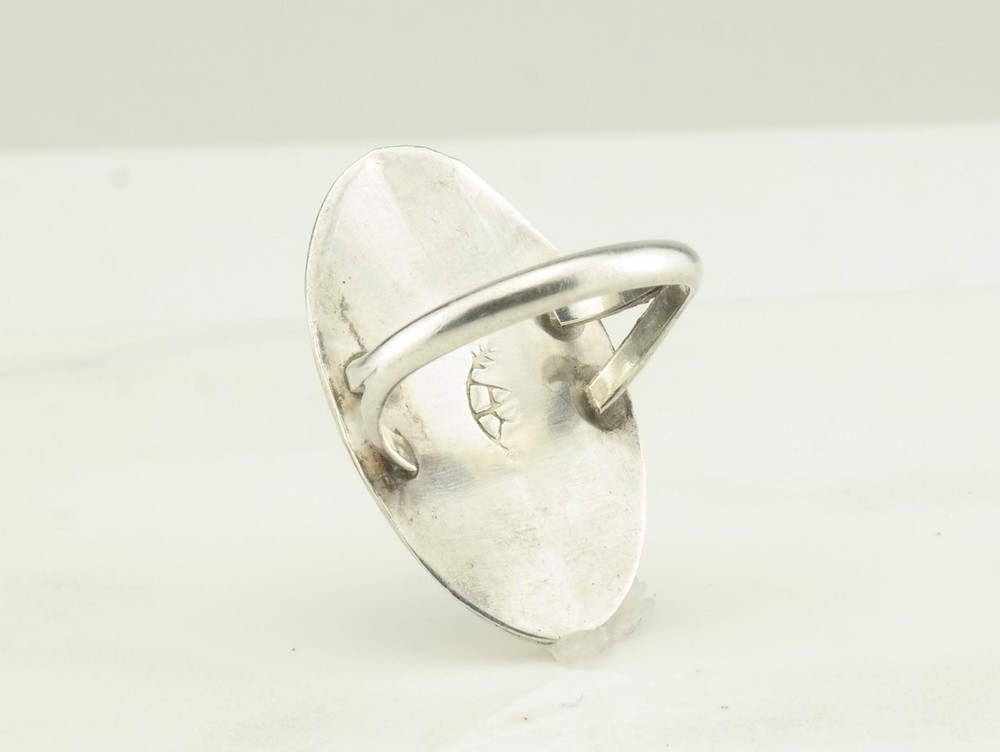 Sterling Silver Turquoise Shadowbox Ring