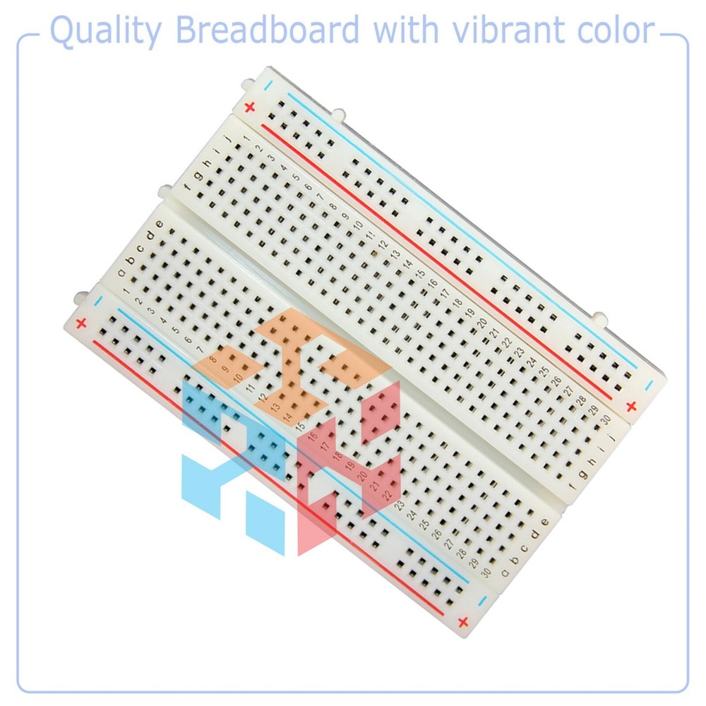 2X Mini 400 Points Prototype PCB Solderless Breadboard Protoboard