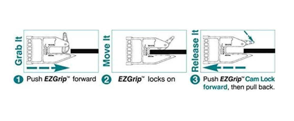 EZGrip EZG 01 Heavy Rubber Stall Mat Mover Tool