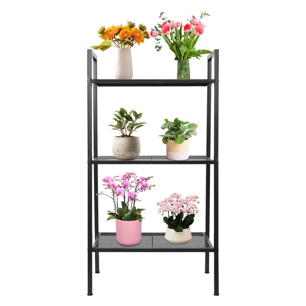 3-tier Storage Rack, Kitchen Storage Rack, Multi-tier Bookshelf, Stepped Shape