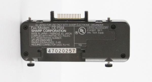 Sharp PDA Fax Modem for Zaurus ZR-5000 (CE-FM4)