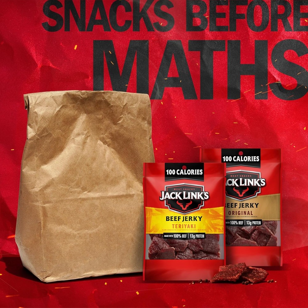Jack Link's Beef Jerky Variety Pack - Includes Original and Teriyaki Jerky,...