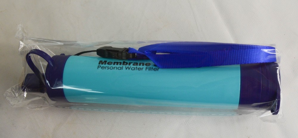 Membrane Solutions Straw Water Filter, Portable Personal Water Filter, 4 Pack