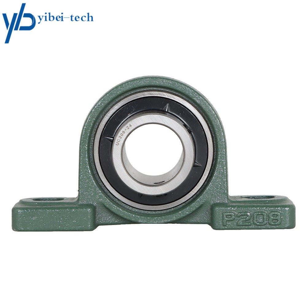 UCP208-24 Solid Base Pillow Block Bearing 1-1/2 Bore Self Aligning 2 Bolt, 2 PCS